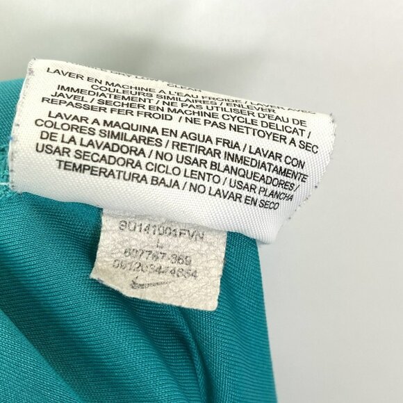 NikeShorts Mens Size Large Dri-Fit Teal Green Pull On 9.5" Inseam Basketball - Picture 5 of 6